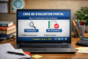 CBSE Class 12 Re‑evaluation Portal