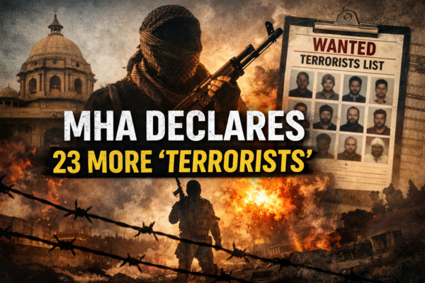 MHA declares 23 terrorists under UAPA