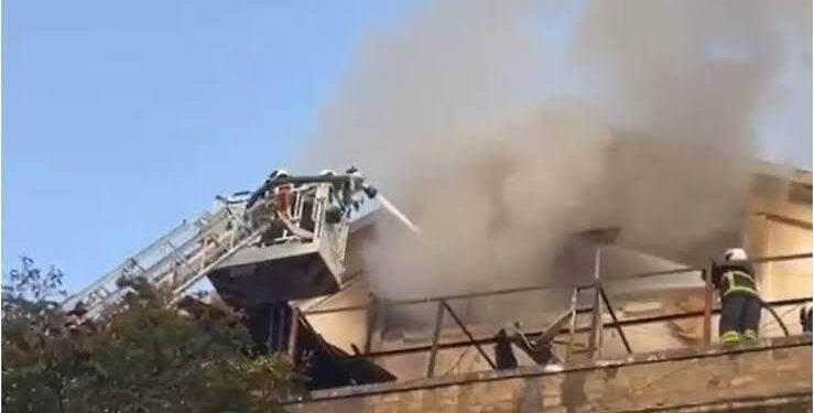 Mumbai Enforcement Directorate fire