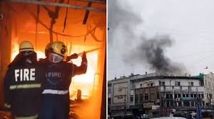 Hyderabad Charminar fire