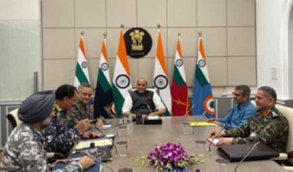 Rajnath Singh border security review