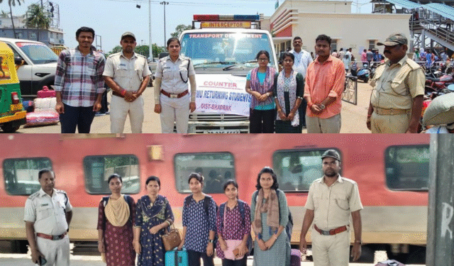 Odisha student evacuation