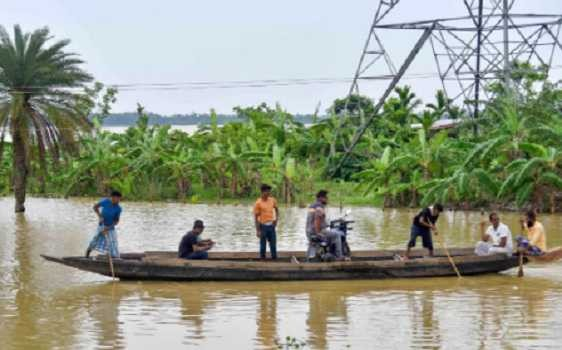 Assam flood and landslide