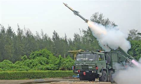 Indigenous QRSAM air defense system