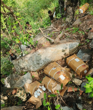 Maoist explosives recovery near Odisha-Jharkhand border