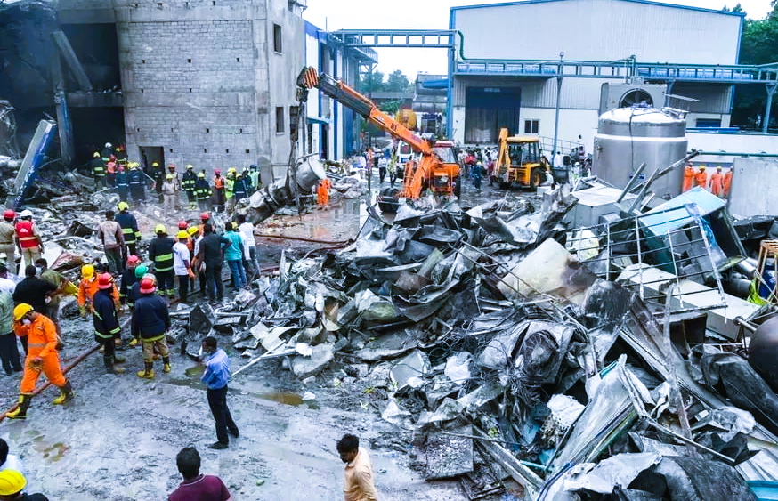 Telangana factory explosion