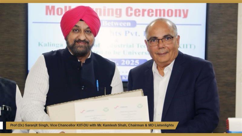 KIIT Listenlights data centre partnership