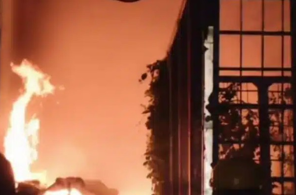 Puri Srimandir transformer fire